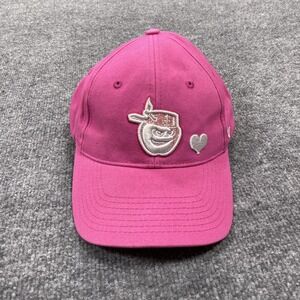 Fort Wayne TinCaps Dad Hat One Size Pink Strapback Adjustable Girls '47